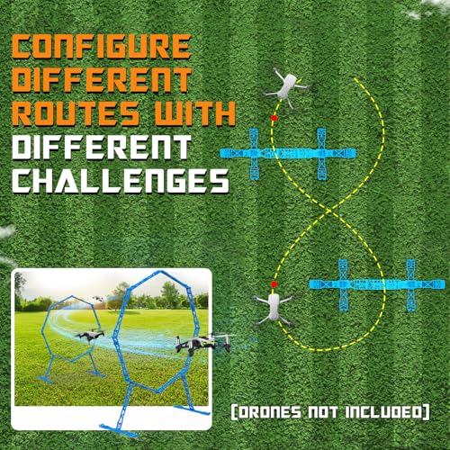 Drone Obstacle Course 3 Pack Obstacle Hoop B76611