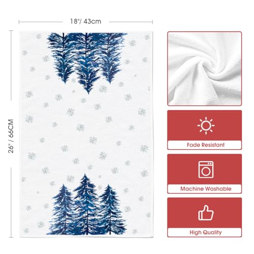 Green Christmas Kitchen Towels 18x26 Inch Set of 2 U570387