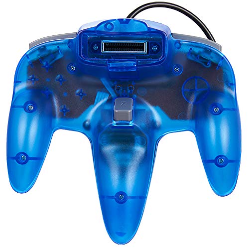 2-Pack Wired Classic Controller with 2 Extension Cords Clear Orange and Green W8680