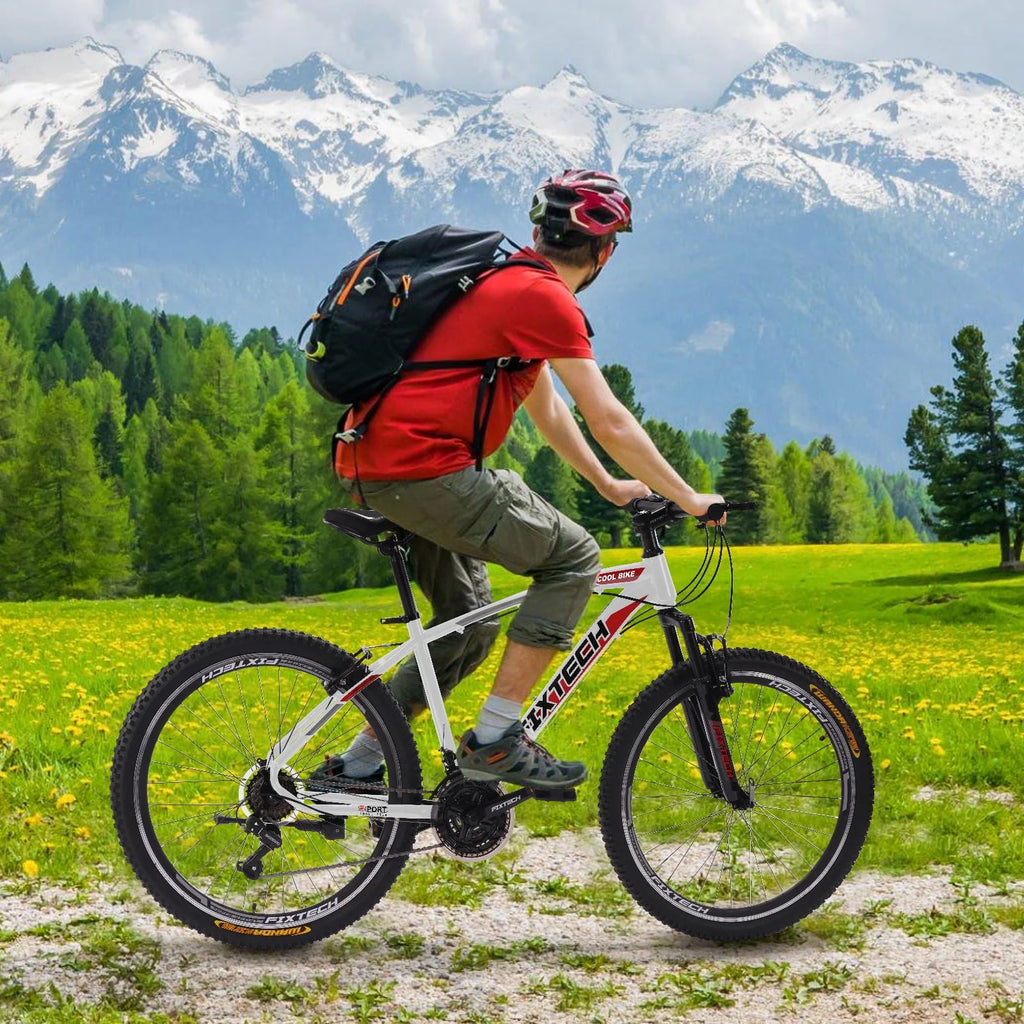 White 21 Speed Mountain Bike V291520