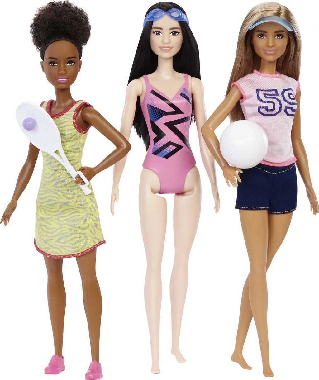 Doll Collection Set with Career Outfits & Accessories G8377