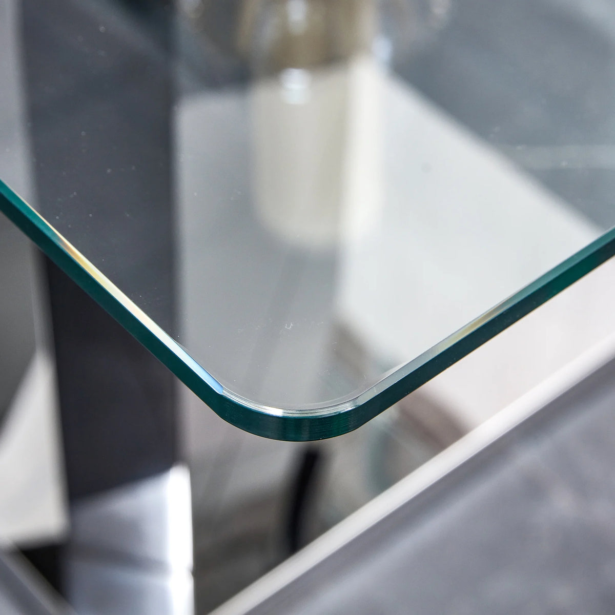 Rectangular Glass Dining Table for 6-8 G609