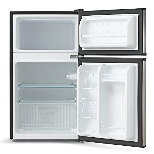 Compact Reversible Double Door Refrigerator and Freezer O2542
