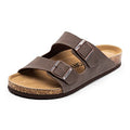 Mens Leather Insole Open Toe Sandals W6381