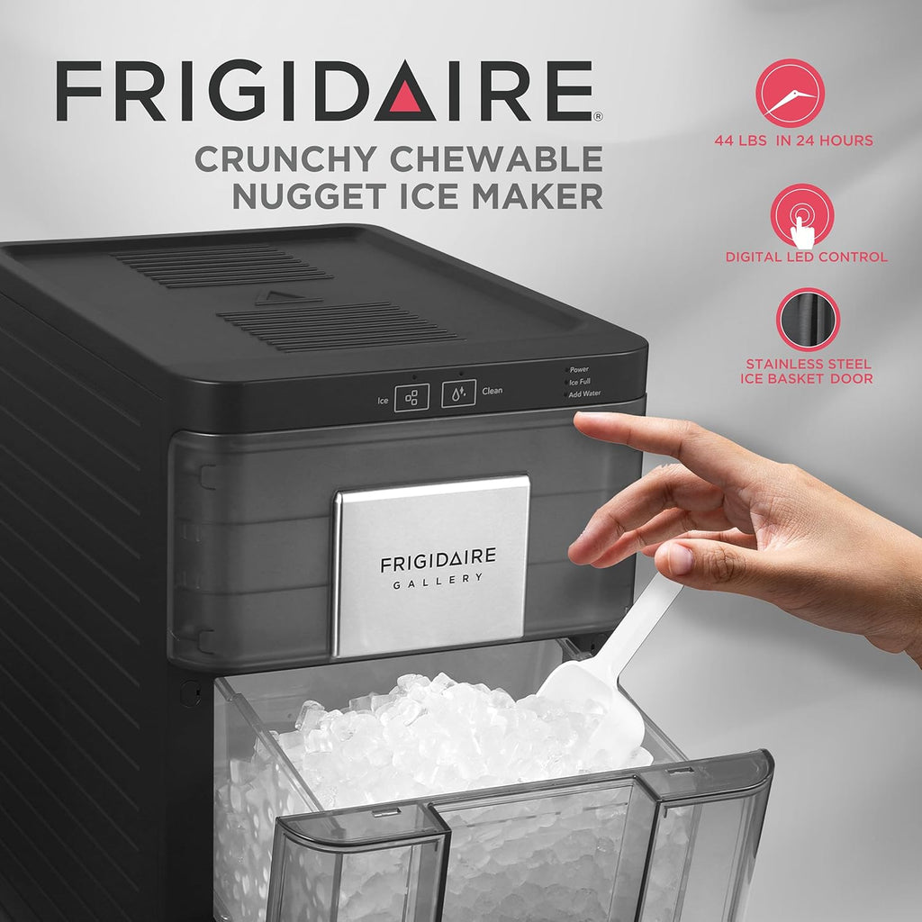 Black Countertop Nugget Ice Maker A7254