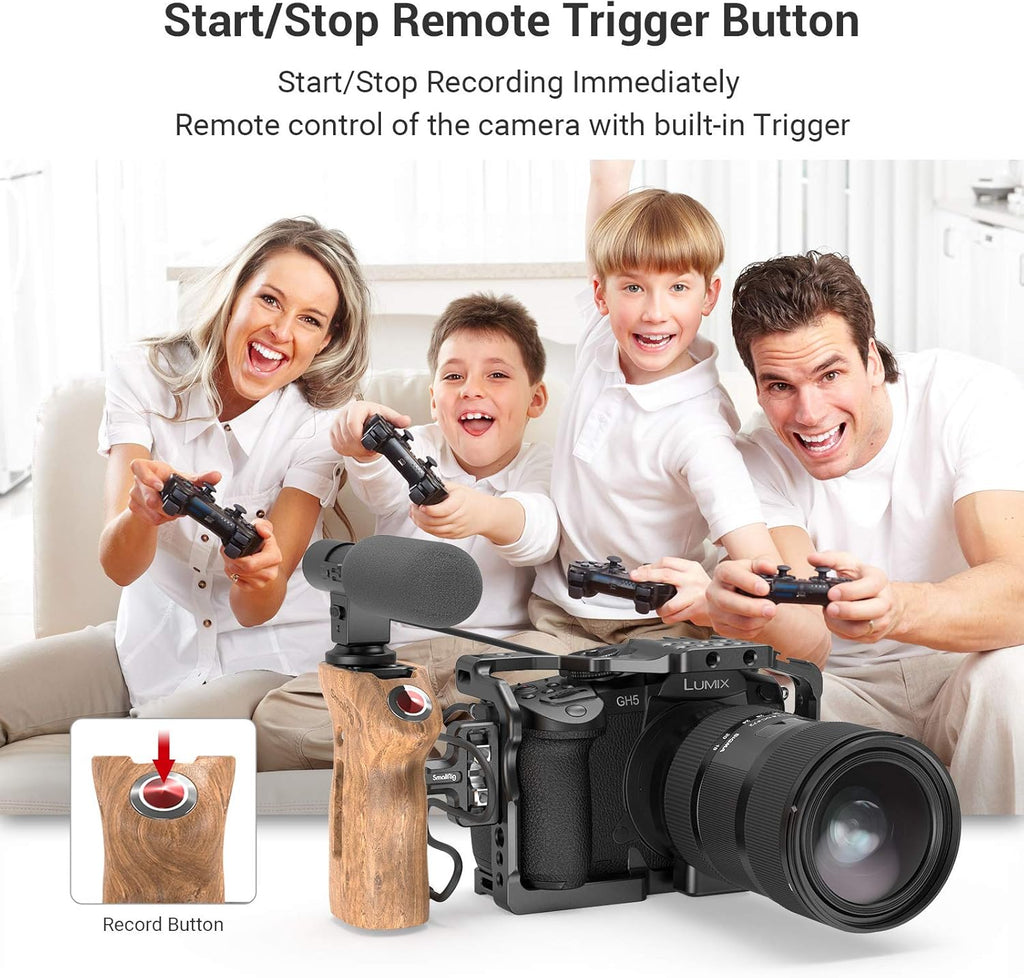 Side Handle with Remote Trigger for Mirrorless Cameras N929