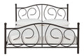Queen Bronze Metal Platform Bed I3433
