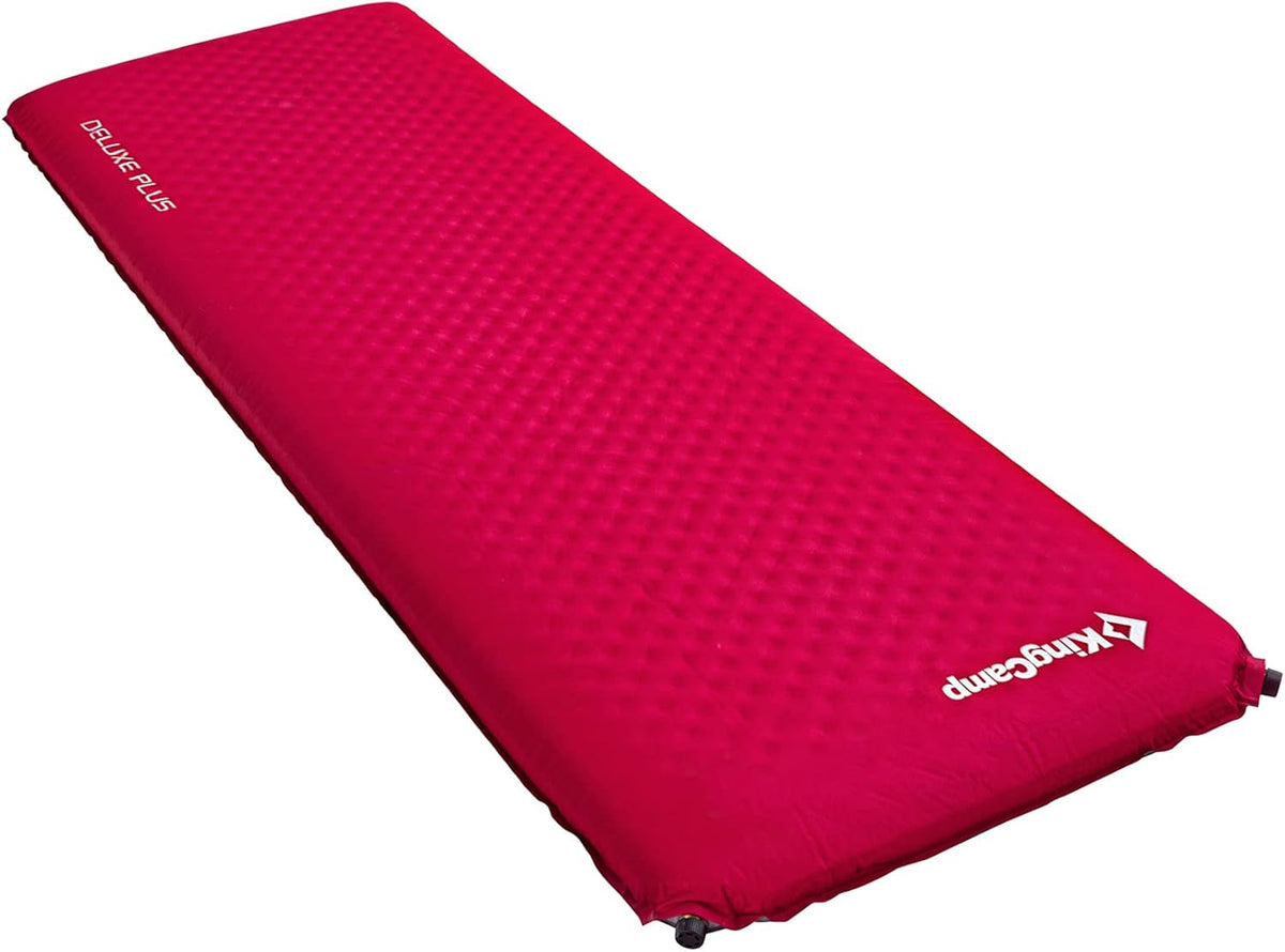 Self Inflating Insulated Camping Sleeping Pad Blue Q4784