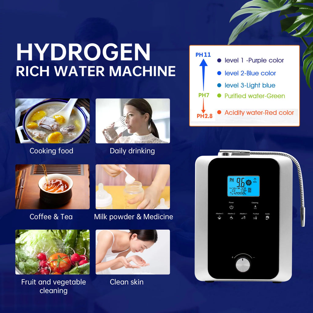 Water Ionizer and Purifier Machine, PH 3-11, 11 Plate Electrode O7535