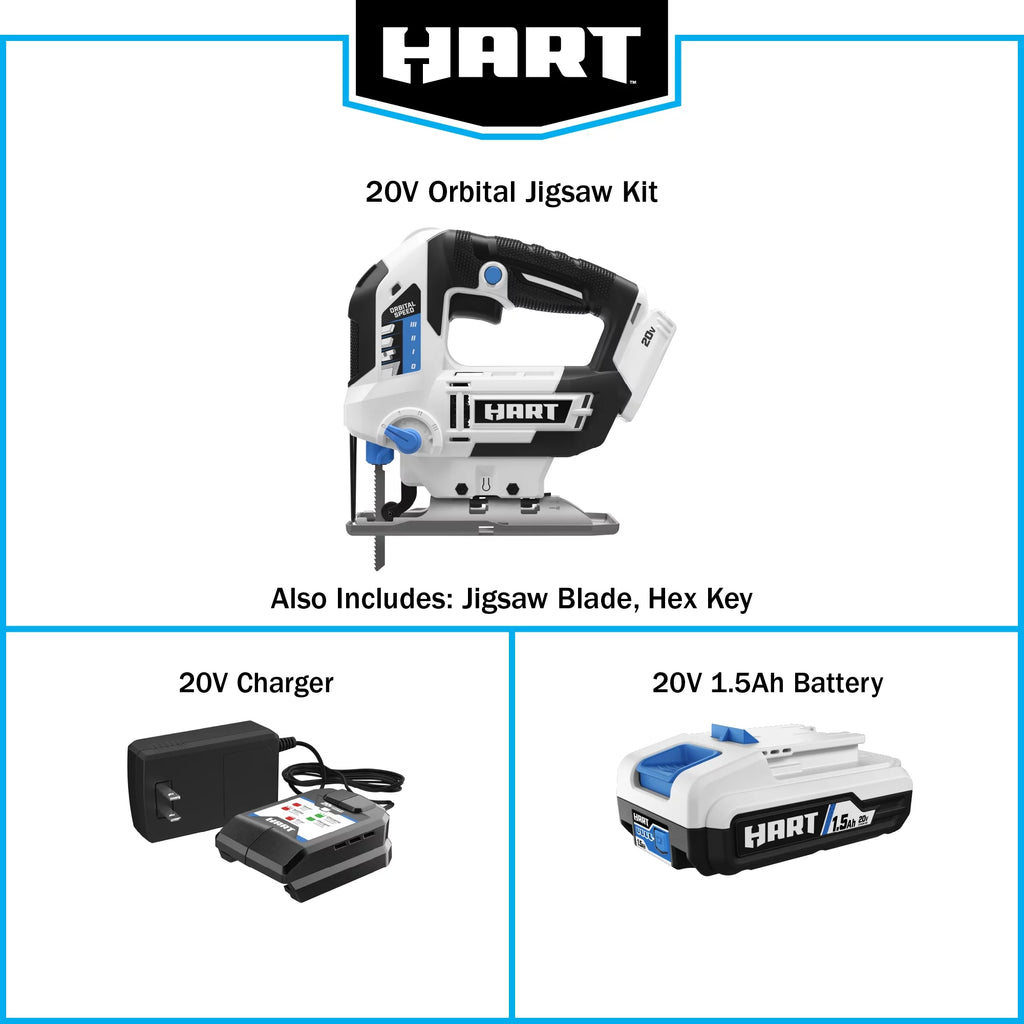 Cordless Orbital Jigsaw Kit L428599
