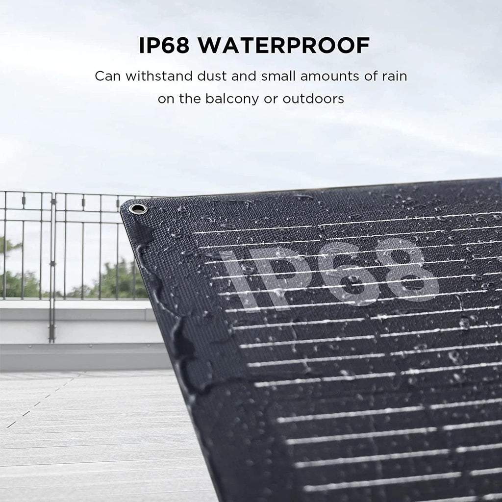 100W Flexible Solar Panel IP68 Waterproof G613