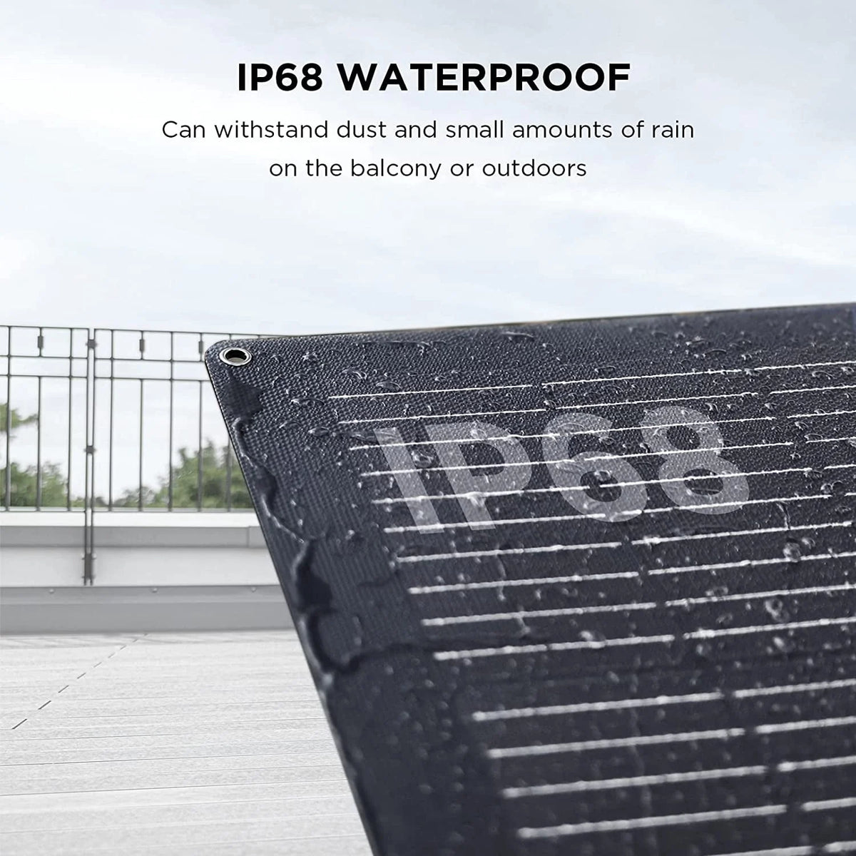100W Flexible Solar Panel IP68 Waterproof G613