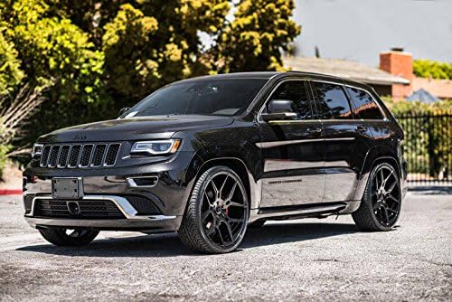 20 Inch Set of 4 Black Wheels Q239