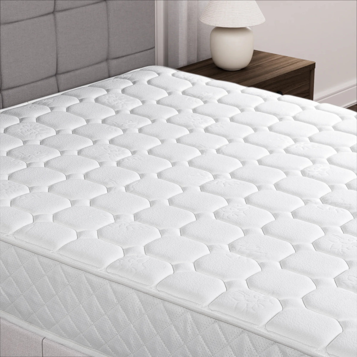 8" Quilted Hybrid Foam and Pocket Spring Mattress, Full U413