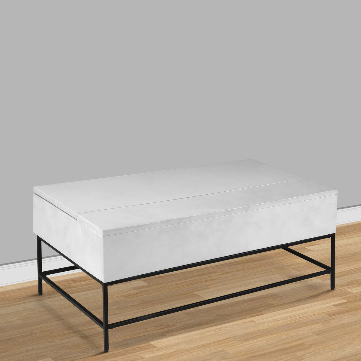 45 Inch Rectangular Mango Wood Lift Top Coffee Table C538