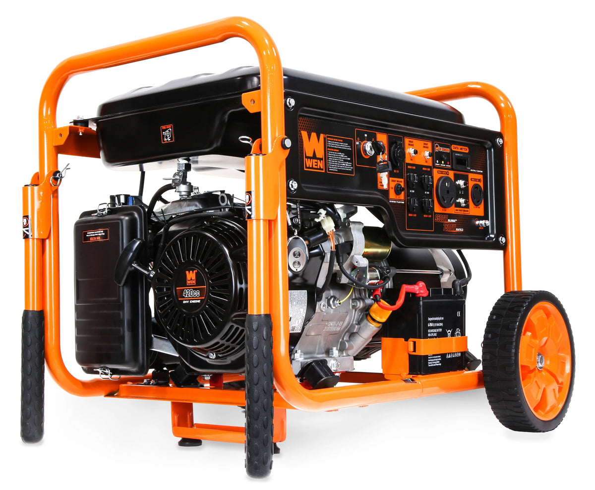 9500-Watt 420cc Portable Generator with Remote Electric Start W7003