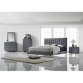Light Gray Fabric Dresser J287
