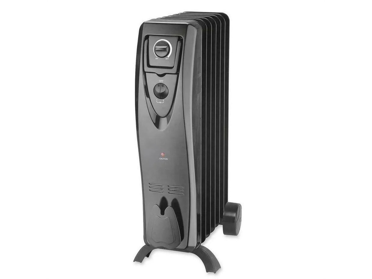1500 Watt 3-Setting White Oil Filled Electric Heater D82749
