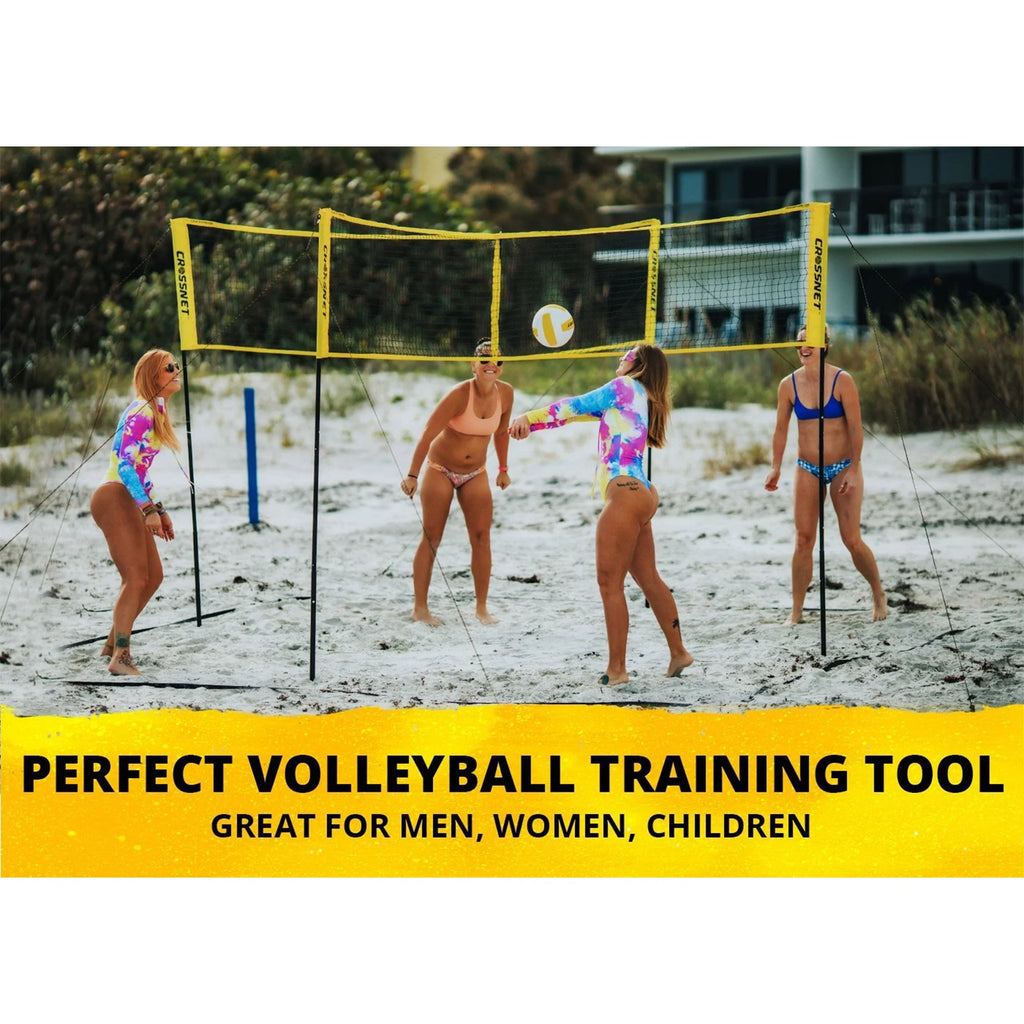 Four Square Volleyball Net and Game Set with Backpack & Ball O5695