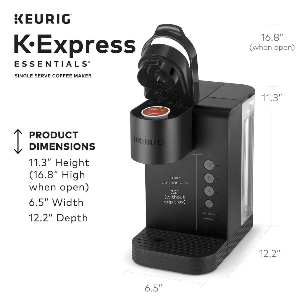 Black Single Serve K-Cup Pod Coffee Maker W7381