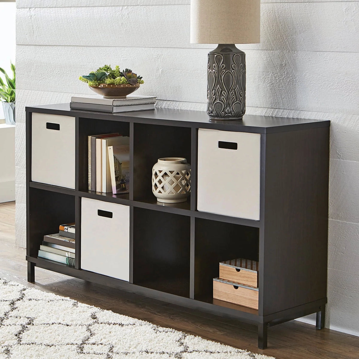8 Cube Organizer with Metal Base U553146
