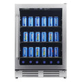 4.76cf 108 Cans Stainless Beverage Refrigerator P6182