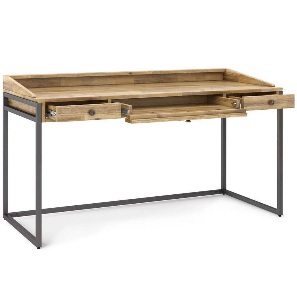 60" Solid Wood Modern Computer Desk T7836
