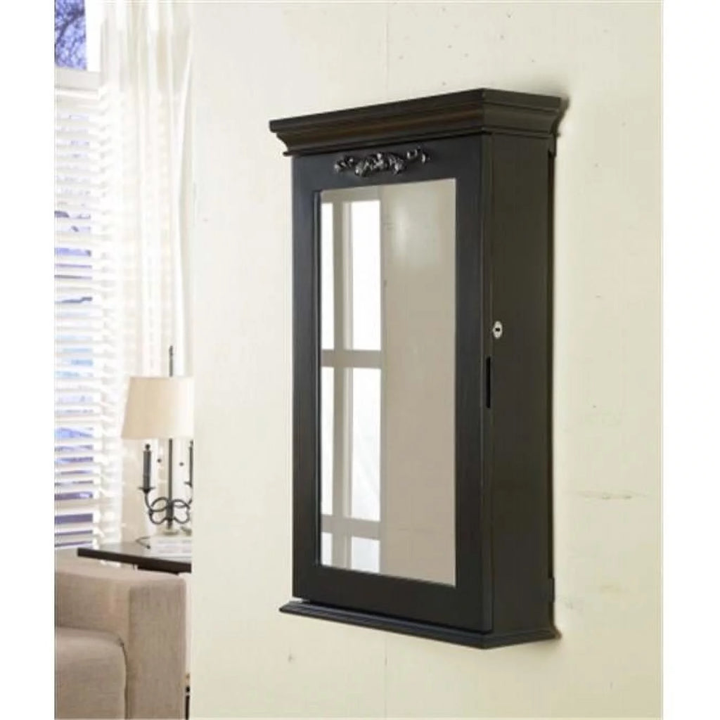 Wall Mounted Jewelry Armoire B809917