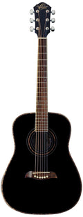 3/4 Size Acoustic Guitar Black O43339