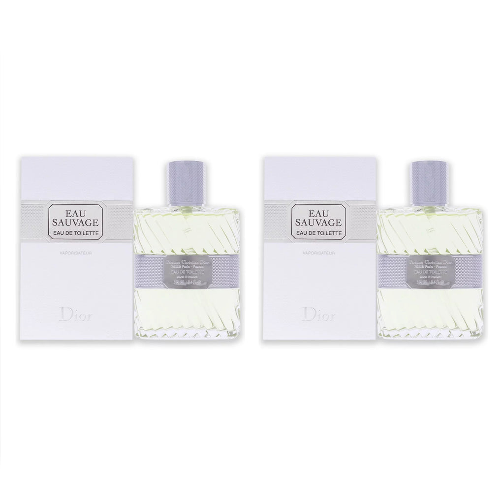 Eau Sauvage EDT Spray 3.4 oz Pack of 2 U81824
