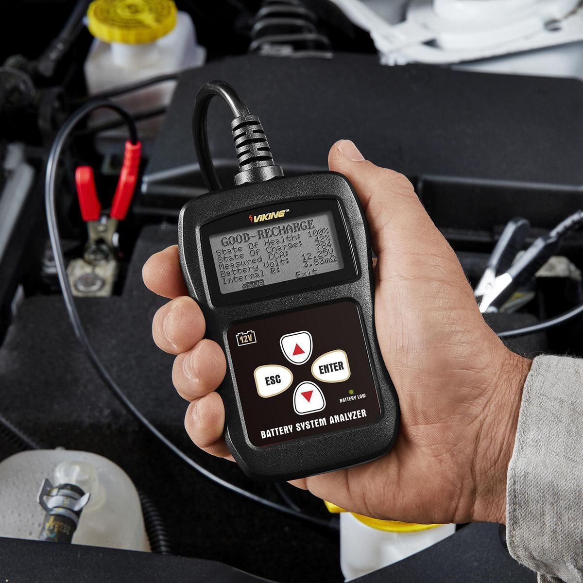12V Digital Battery and System Tester G427