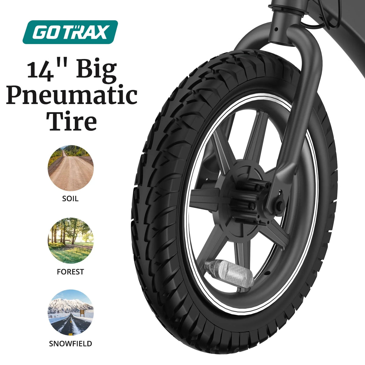 250W Electric Bike for Kids Age 5-8, 14 Tire V459