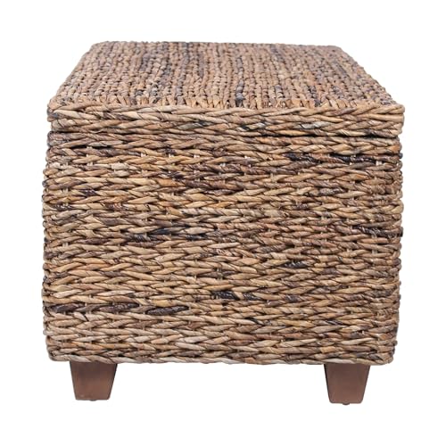 Woven Rattan Storage Coffee Table Q520193