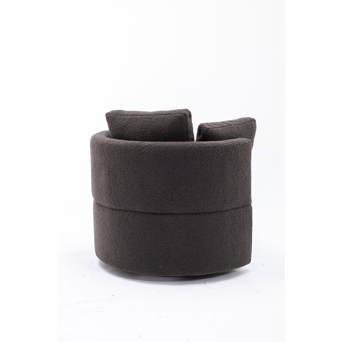 Dark Gray Swivel Storage Chair U799374