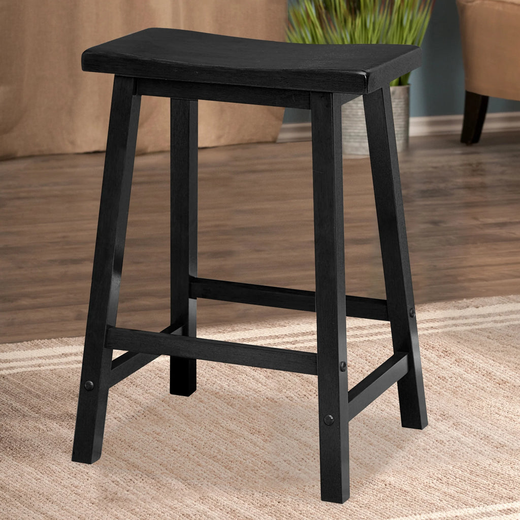 Black 24" Counter Stool N140