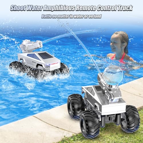 Remote Control Car 2.4GHz 4WD Amphibious Off-Road Monster Truck Z830