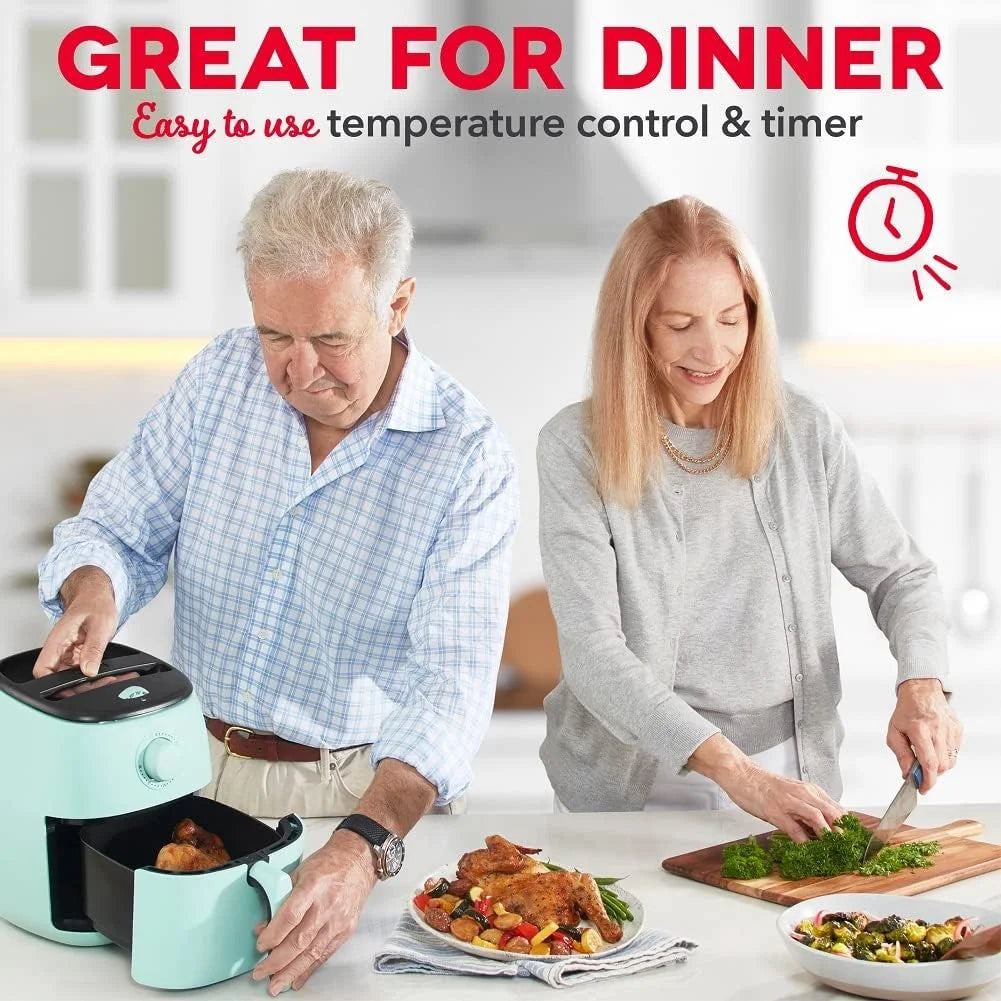 2.6Qt Non-Stick Electric Air Fryer L97035