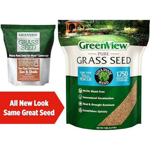 Pure Grass Seed Tall Fescue Sun & Shade Blend 20 lb. Bag F119667