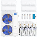 51,000 BTU 4 Zone Ductless Air Conditioner and Heat Pump M65763