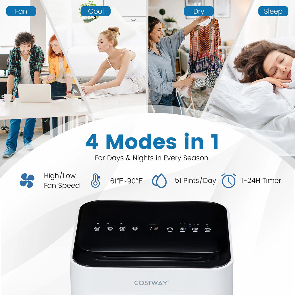 10000 BTU 4-in-1 Portable Air Conditioner P20071