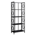 Black Metal Etagere Bookcase K295304