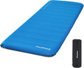 Self Inflating Insulated Camping Sleeping Pad Blue Q4784