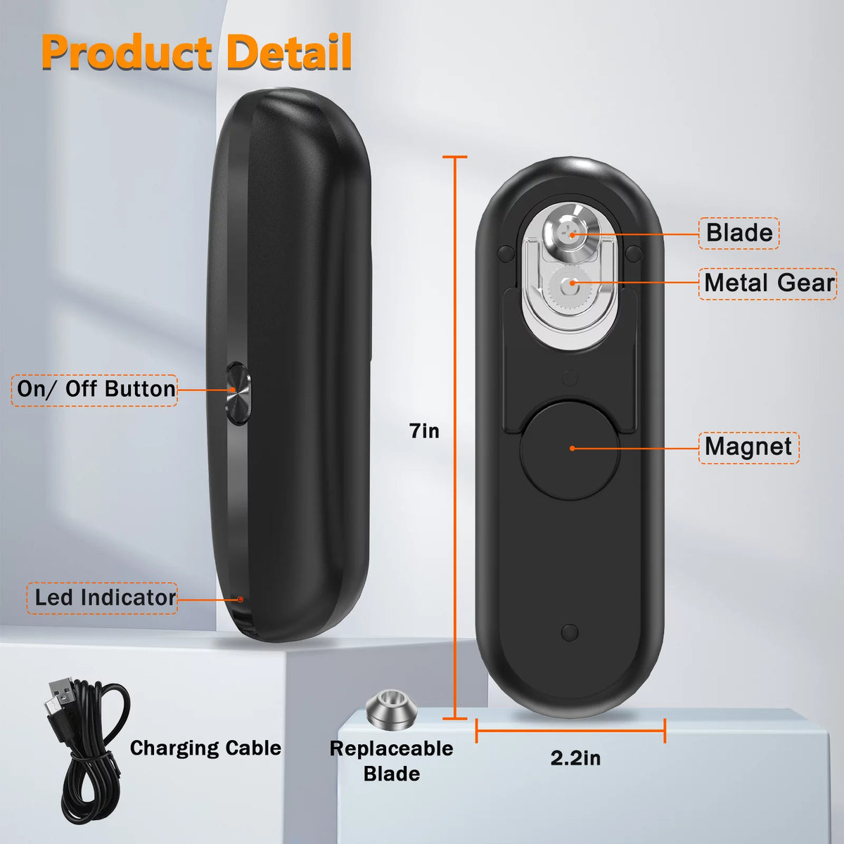 Rechargeable Electric Handheld Can Opener S996305