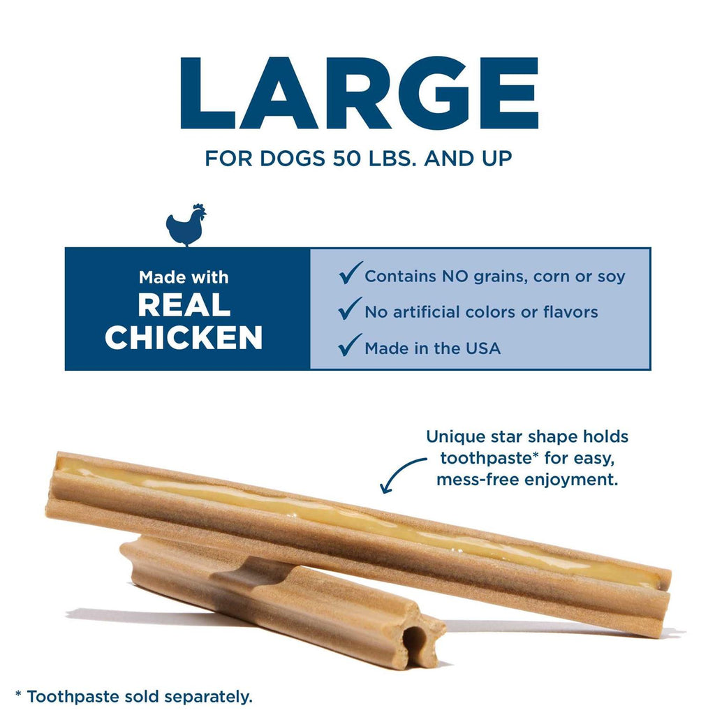 Dental Sticks for Large Dogs Chews H3672