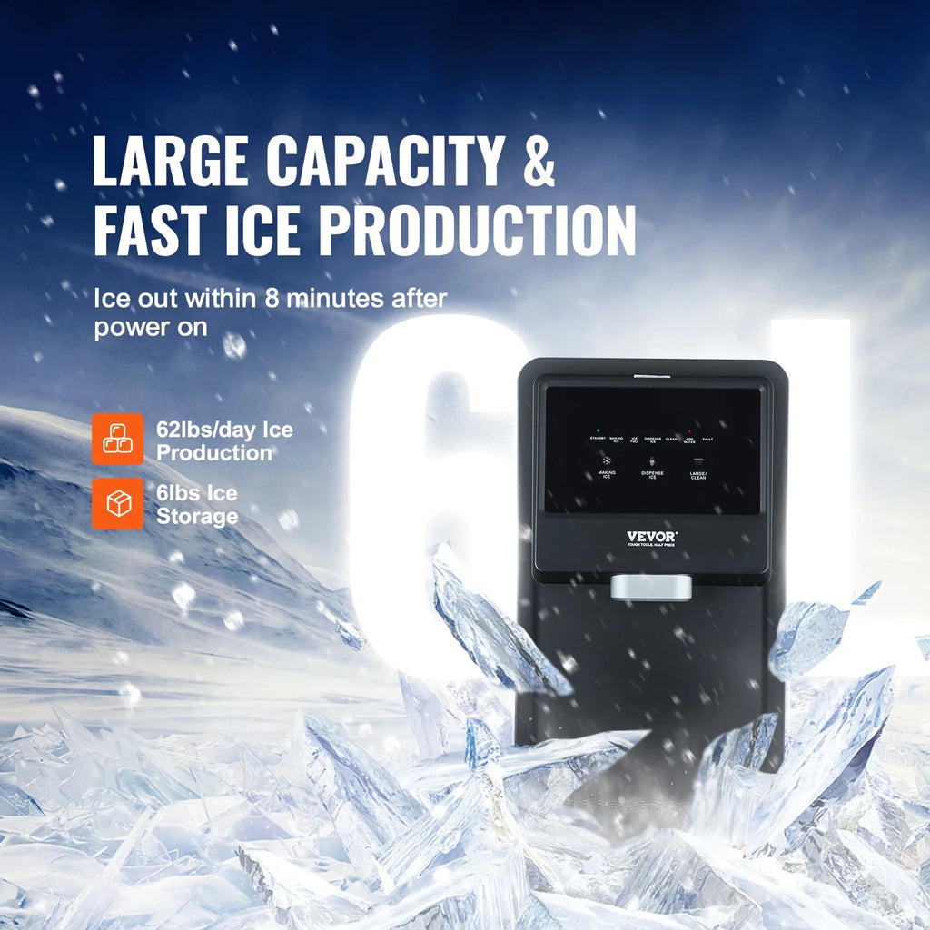 Portable Countertop Ice Maker with Water Filter O73842