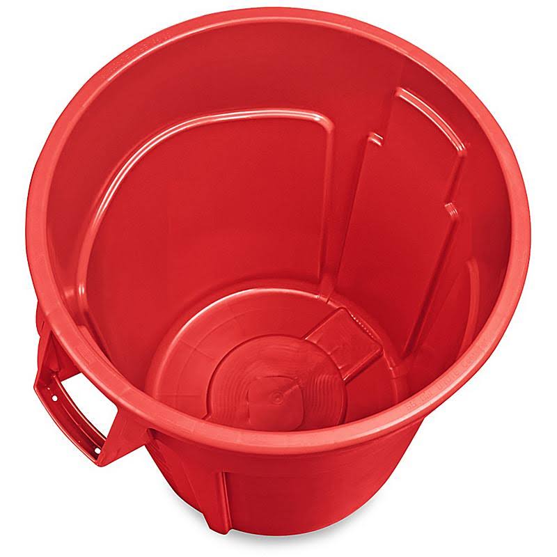 Round Plastic 55 gal Container S477