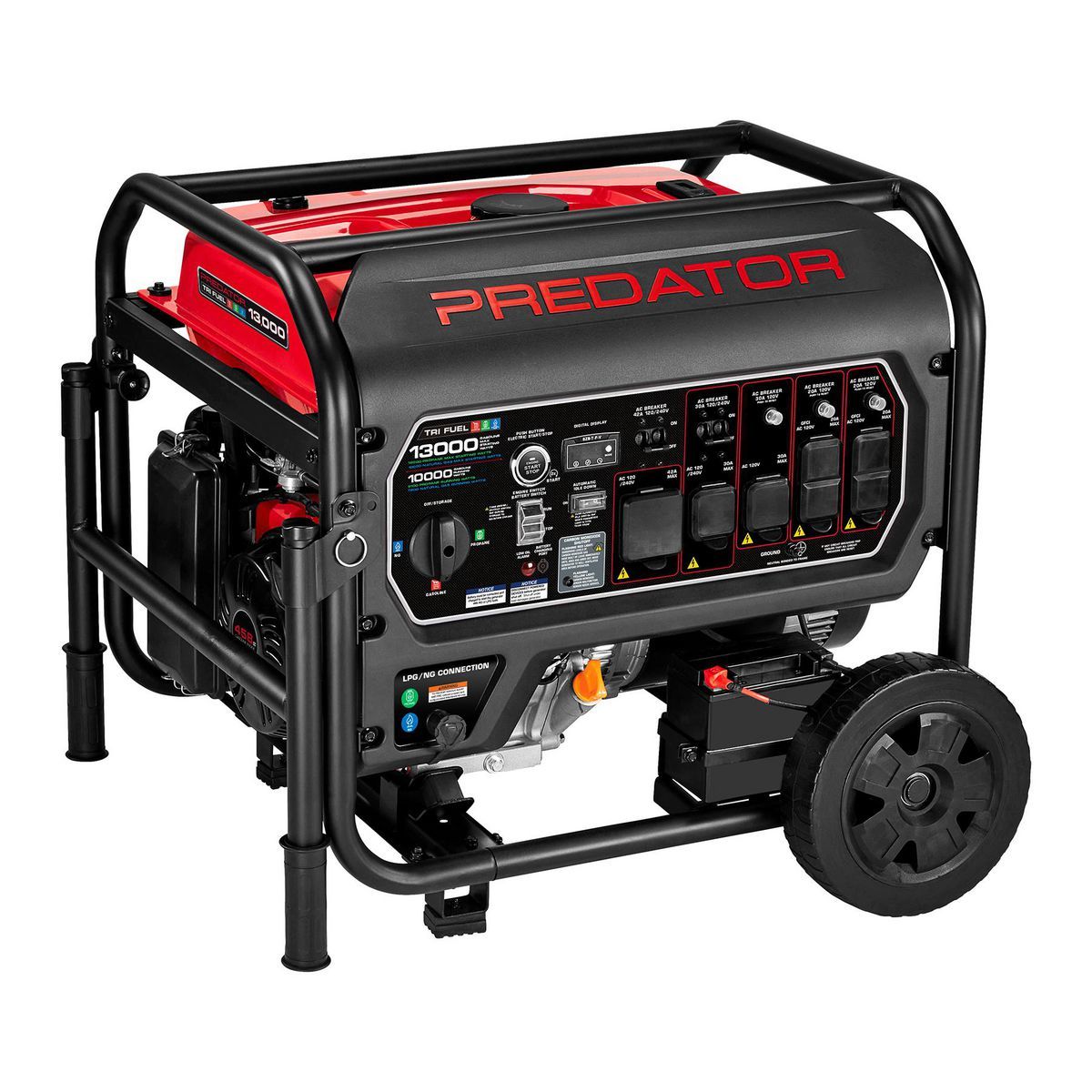 13,000 Watt Tri-Fuel Portable Generator with Remote Start Z381