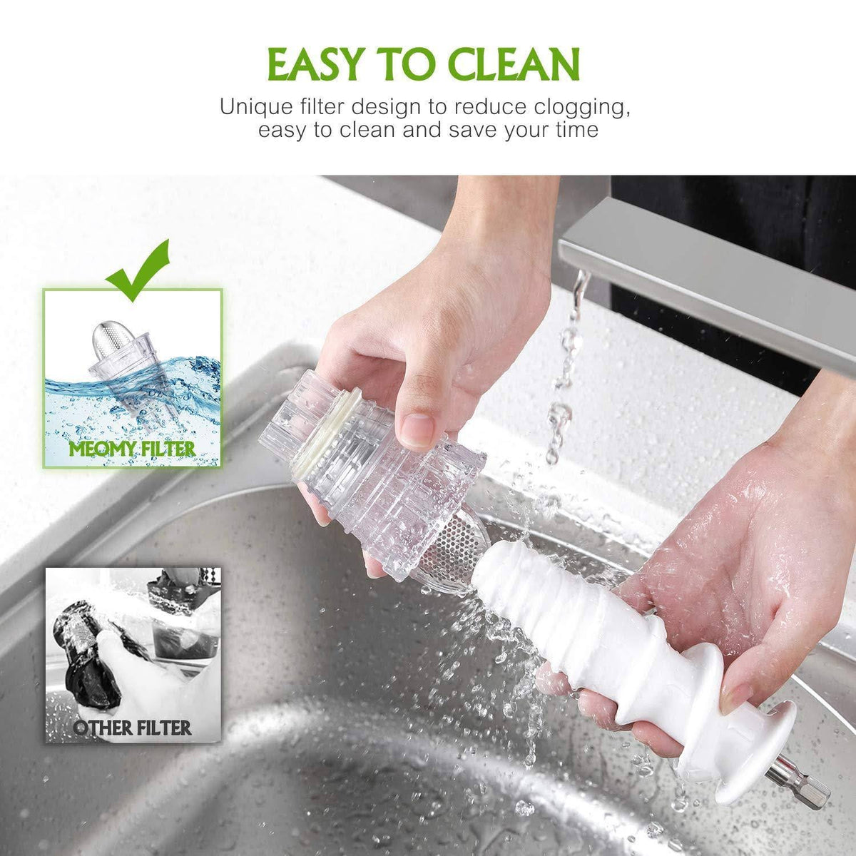 Slow Cold Press Juicer with Ceramic Auger E9274