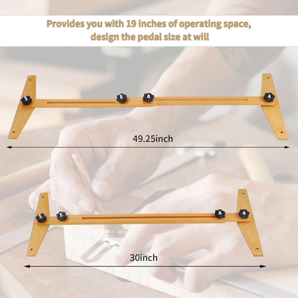 Adjustable Stair Tread Gauge Tool with Scale Pack of 2 V968372