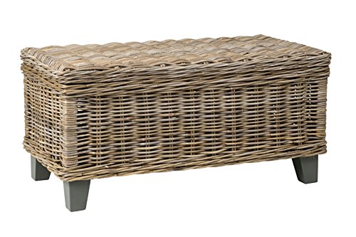 Woven Rattan Storage Coffee Table Q520193